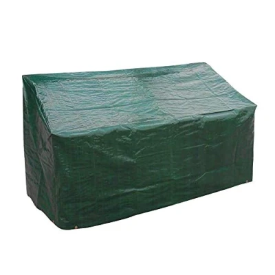 Image of Silverline 691790 3 Seater Bench Cover 1600 x 750 780 mm,Green