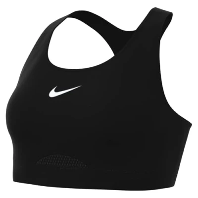 Image of NIKE Dri Fit Swoosh Hs Bra Black/Black/Dk Smoke Grey/Whit XXL/A