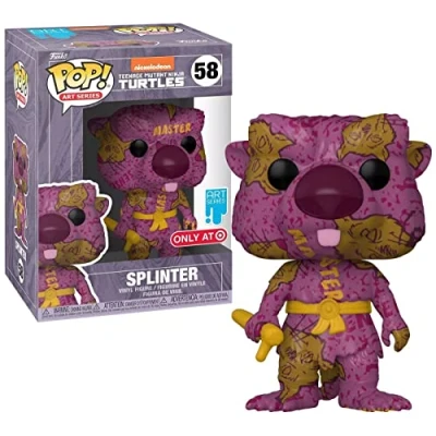 Image of FUNKO POP Artist Series: Nickelodeon: Teenage Mutant Ninja Turtles 2 Splinter w/Case (S.E.) 58 //60107, Mixed