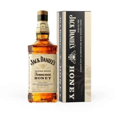 Image of Jack Daniel&#039;s Tennessee Honey Whiskey Gift Tin, 70 cl