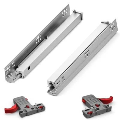 Image of Tandem Soft Close Drawer Runners Undermount Full Extension 40kg up to 19mm Thickness 550mm