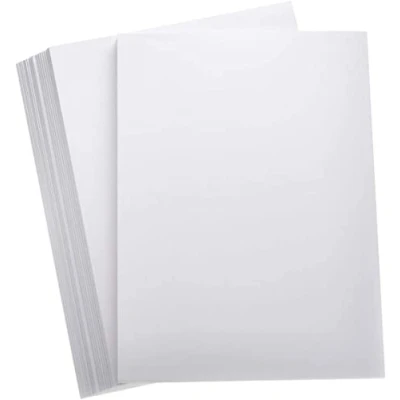 Image of 250 x Sheets A4 Premium Snow White Printer Craft Card Decoupage 160gsm