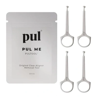 Image of PUL Aligner Removal Tool White Safe &amp; Hygienic Hook for Invisalign Retainers Gentle BPA Free Design Daily Use