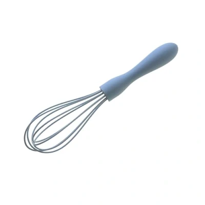 Image of Wiltshire Silicone Whisk, Egg Baking &amp; Whipping Balloon Heat Resistant Utensil, Non Stick, Scratch, Petrol Blue, 21x5x5cm