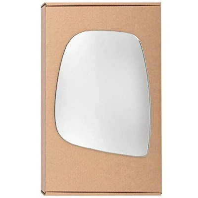Image of Less4spares Wing Mirror Glass Left Compatible with Peugeot Partner/Partner Tepee 2012 2020 STICK ON Passenger Near Side Convex