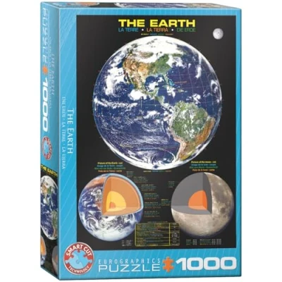 Image of Eurographics 6000 1003 The Earth Puzzle, various, 48 x 68 cm