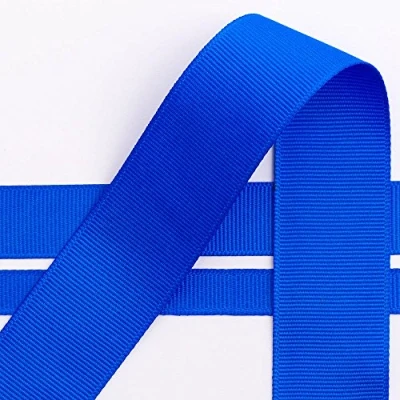 Image of Italian Options Grosgrain Ribbon, 38mm x 10 Metre Roll, Royal Blue