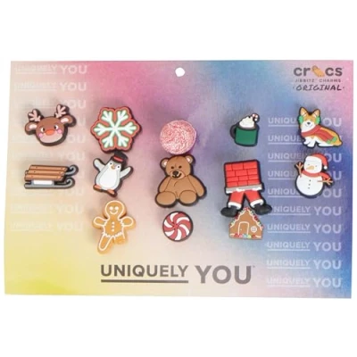 Image of Crocs Unisex&#039;s Bright Friday Playful 13Pk Shoe Charms, BrightFridayPlayful, One Size