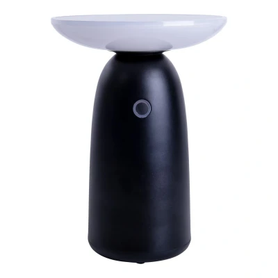 Image of Ada Rechargeable Dimmable LED Solar Outdoor Portable Lamp Black Dawn to Dusk sensor 3000K IP44 Touch