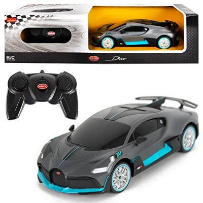 Image of KandyToys Remote Control Bugatti Divo 1:24 R/C Model Car Official Licensed RC