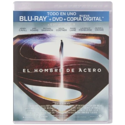 Image of El Hombre De Acero (BD + DVD Copia Digital) [Blu ray] (2013) Henr...