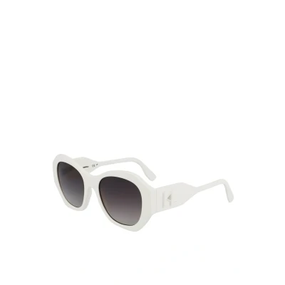 Image of Karl Lagerfeld KL6146S Sunglasses, 105 White, 54
