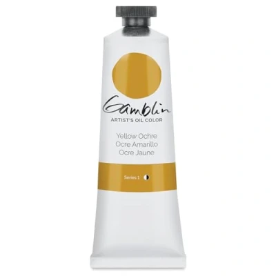 Image of Gamblin Artist Oil 37Ml Yellow Ochre