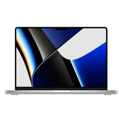 Image of 2021 Apple MacBook Pro with M1 Chip (14 inch, 16GB RAM, 1TB SSD Storage) (QWERTY English) Silver (Renewed)