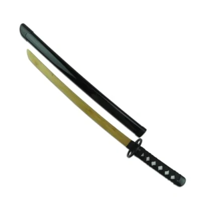 Image of Martial Arts Bamboo Wooden Childrens Natural Bokken W/Scabbard 30&quot;