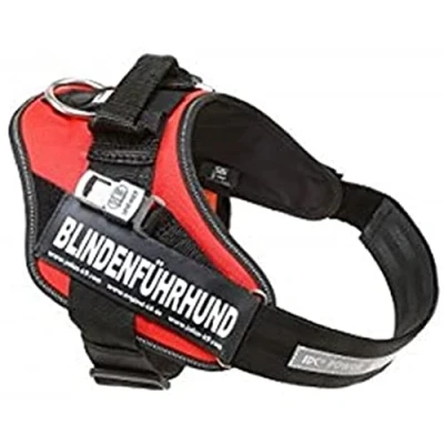 Image of Julius K9 IDC Harness for Blind Guide Dogs without Handle, Size 1, Red