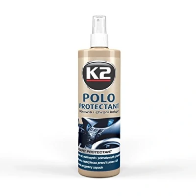 Image of K2 Polo Cockpit Protectant Care Professional Dashboard Cleaner Interior as Dashboard, Plastic, Trim, Rubber, Leather