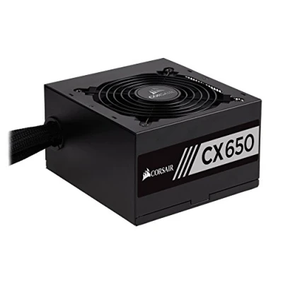 Image of Corsair CP 9020122 UK CX Series 650 W CX650 ATX/EPS 80 PLUS Bronze 650W Power Supply Unit Black