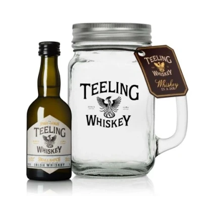 Image of Teeling Small Batch Irish Whiskey in a Jar Gift Set