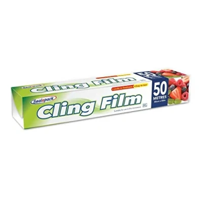 Image of Sealapack READY TO USE CLING FILM, 30cm x 50 METRE ROLL, Clear
