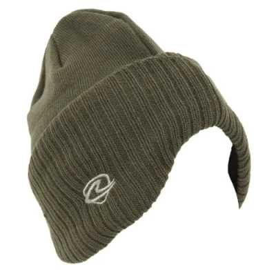 Image of Adults Unisex Thermal Knitted Winter Ski/Winter Hat with Lining (Shaped to Cover Ears) (One Size) (Bottle Green)