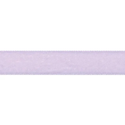 Image of Berisfords Velvet Ribbon, Lilas Clair, 10.2 x 5.6 cm