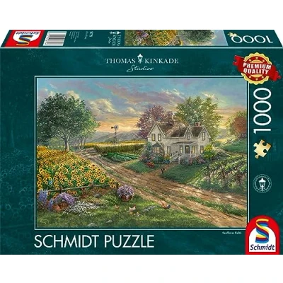 Image of Schmidt CSG58779 Thomas Kinkade Jigsaw Puzzle, Black, One Size