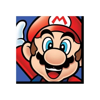 Image of Super Mario WDC95441 Canvas Print, Cotton, Multi Colour, 3.20 x 40.00 cm