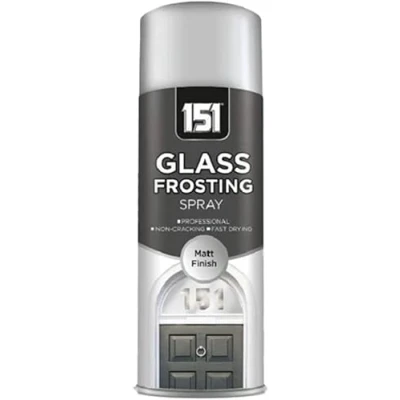 Image of YSAMAX Glass Frosted Spray, Window Frosting Privacy Spray Paint, Decorative Bath Window, Door Security, &amp; Decor (400ml) (1 PCS)
