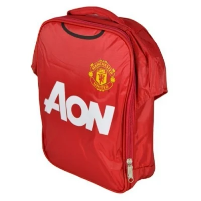 Image of New Official Football Team Kit Lunch Bag (Manchester Utd FC)