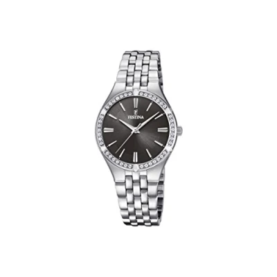 Image of Festina Womens Analogue Classic Quartz Watch with Stainless Steel Strap F20223/2