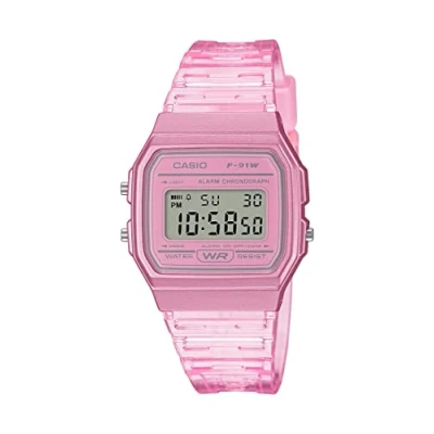 Image of Casio Men Digital Quartz Watch with Resin Strap F 91WS 4CF
