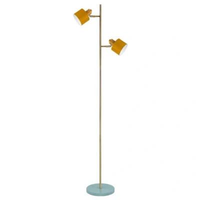 Image of Dyberg Larsen Ocean floor curry/brass/turquoise