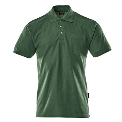 Image of Mascot Borneo Polo Shirt with Chest Pocket Green (XS)