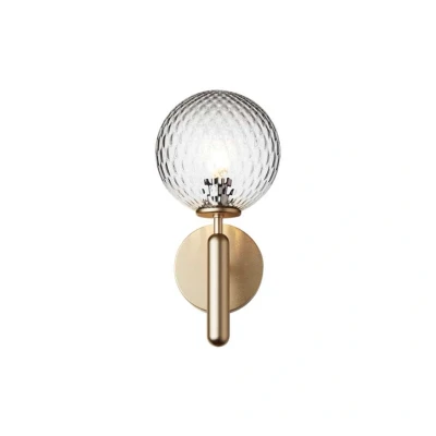 Image of Nuura Aps Miira wall light brass/clear