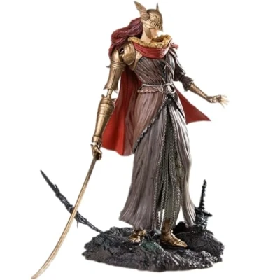 Image of haobook Elden Statuette 3D Action Valkyrie Static Doll Figures Film Peripheral Toys Figurine PVC 9.4 in Birthday Gifts for Friend Game Fans