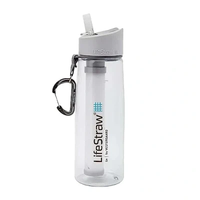 Image of LifeStraw Go Water Bottle with Filter; 22oz; Clear