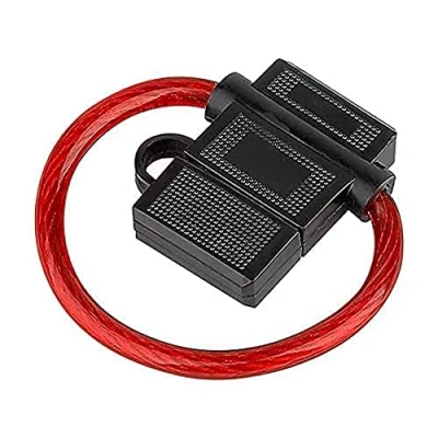 Image of Audioproject A210 40A ATC Fuse Holder with 6 mm2 10GA Cable, Splashproof, Extra Thick Cable for Blade