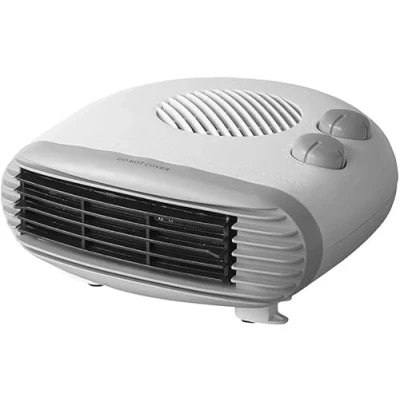 Image of AMAJ Thermo Fan Heater with 2 Heat Settings and Overheat Protection Portable Lightweight 800W &amp; 2000W, White Dark (Portable 2000W), PPWL44001