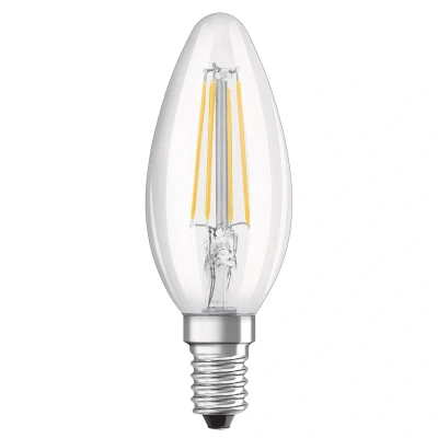 Image of Osram LED Lamp Base: E14 Tunable Warm White 2200…2700 K 4.50 W Replacement for 40 clear SUPERSTAR CLASSIC B GLOWdim