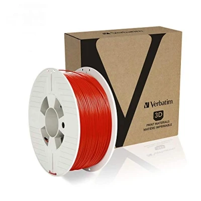Image of Verbatim PET G Filament 1.75 mm, Polyethylene Terephthalate Glycol, red, 55053
