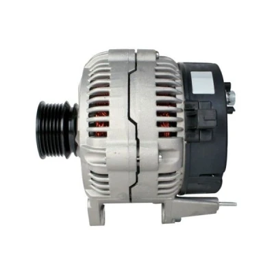 Image of 037903025D Generator HELLA 8EL 012 427 971 14V 120A 56mm VOLKSWAGEN: Golf 4, AUDI: A3 Hatchback, SKODA: Octavia 1 Combi