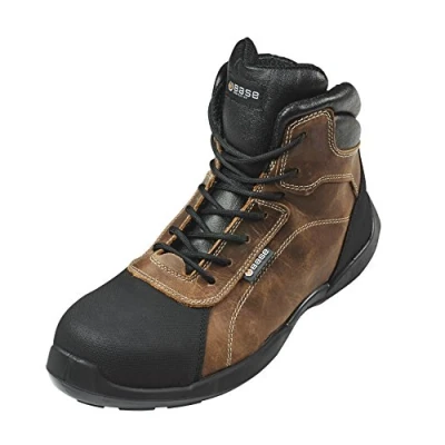 Image of Base Rafting Top Record Ankle Shoes Brown/Black UK 10 EU 44