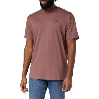 Image of Vans Men&#039;s Mini Script Tee B T Shirt, Rose Taupe, Xs