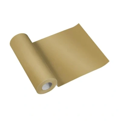 Image of PAW Tablerunner made of airlaid (40 cm x 24 m) I Tabledecoration for communion, confirmation, wedding, birthday, garden party, baptism Tabletape monochrome, gold Color: monocolor (gold)