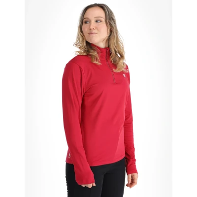 Image of Dare2B Womens Lowline Ii Lightweight Core Stretch Midlayer Sweater, Berry Pink, 10 EU