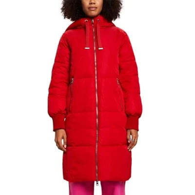 Image of ESPRIT Women&#039;s 093ee1g338 Jacket, 610/Dark Red, L