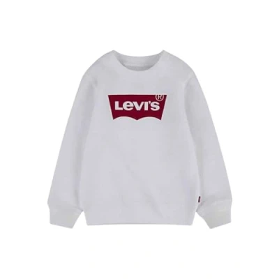 Image of Levi&#039;s Batwing Crewneck Sweatshirt for kids, Size: 16y, Marshmallow