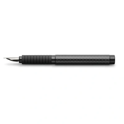 Image of Faber Castell Carbon BASIC Black Fountain Pen with Broad Nib