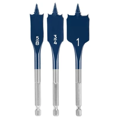 Image of Bosch DSBS5003 3 pc. Daredevil Stubby Length Spade Bit Set